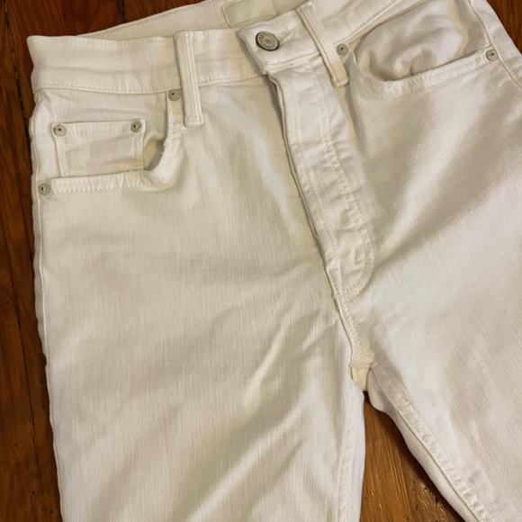 Mother the Tomcat cropped fray ankle jeans - Picture 6 of 9